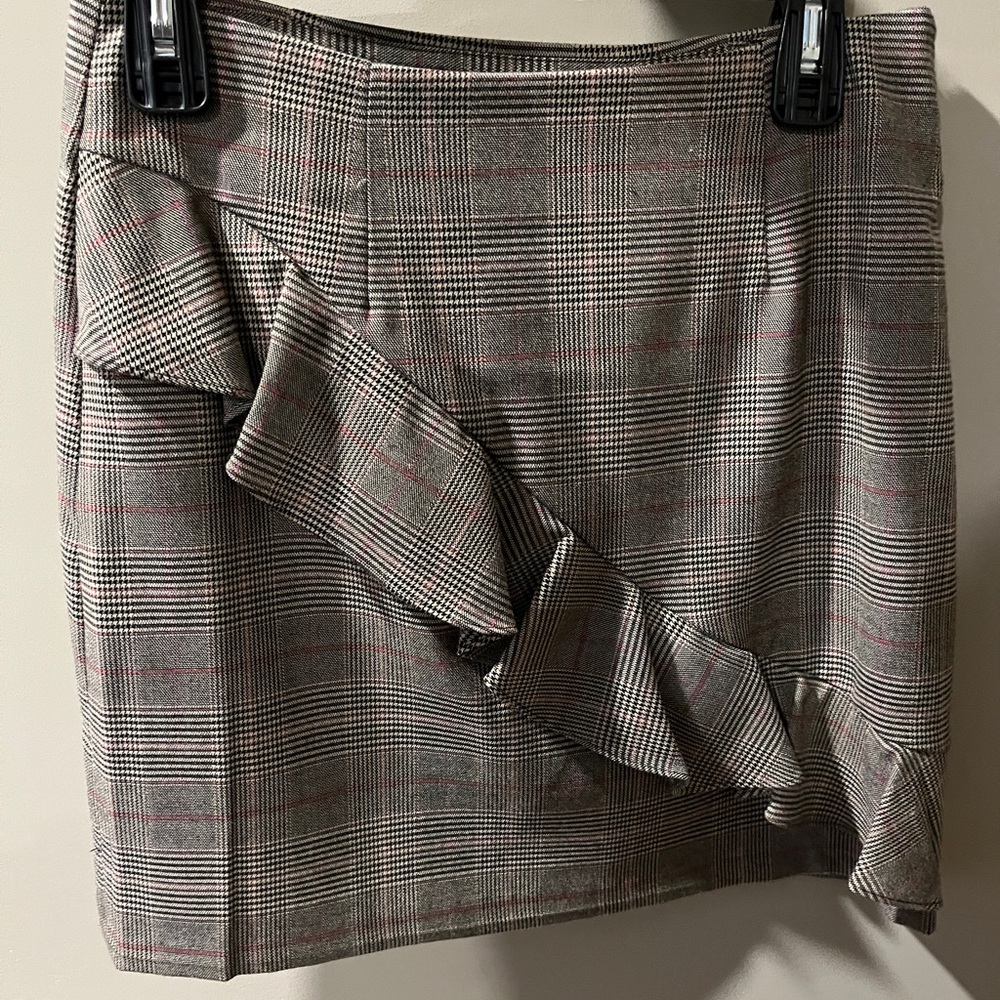 Perfect plaid skirt